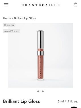 CHANTECAILLE Brilliant Lipgloss MODERN (Nude Beige) New-See Description